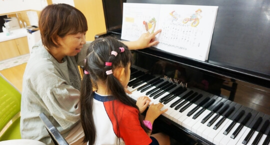 ピアノ教室のイメージ